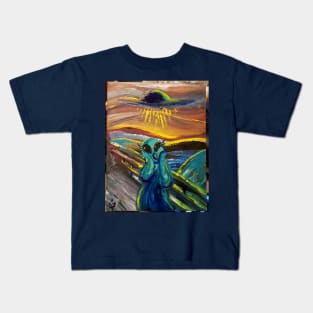 The Scream Cutei Kids T-Shirt